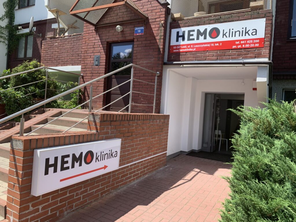 Wejście do Hemokliniki